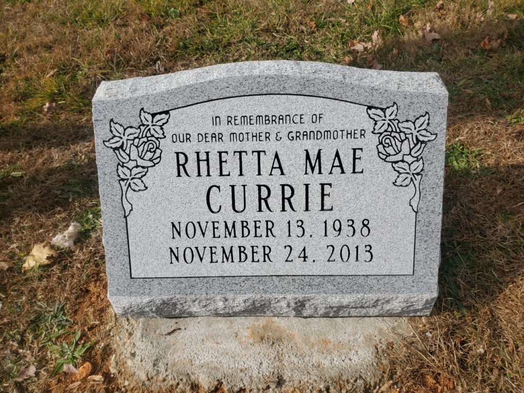 Example of a Type of Memorial. 